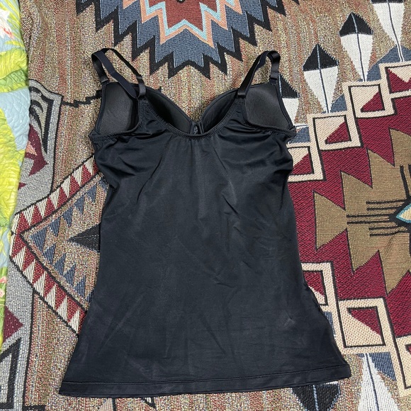 Spanx Red Hot Cami Bust Support Tank Shapewear Adjustable and Crossover Option - Picture 2 of 4